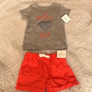 Carter’s girl’s outfit